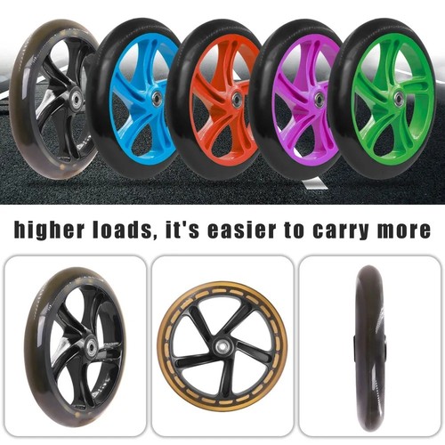 2pc solid wheels 200mm - 200mm, adult