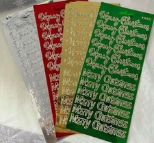 Peel Off Stickers - MERRY