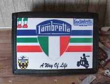 Lambretta Motorcycle Moped Scooter Boys/Girls Nylon Wallet 