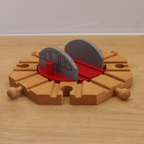 Wooden train track railway - track,
