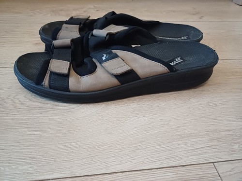 Romika leather sandals slip - leather, on