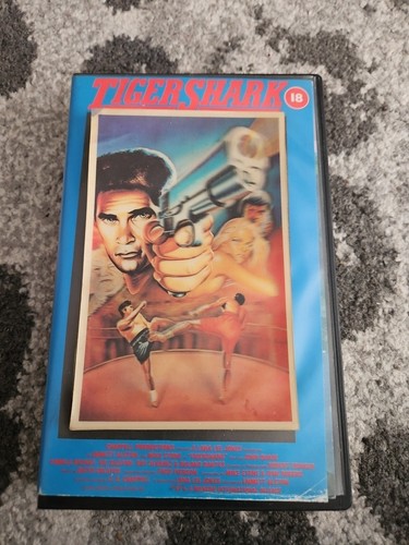 Tigershark vhs big box - tigershark, (1987)