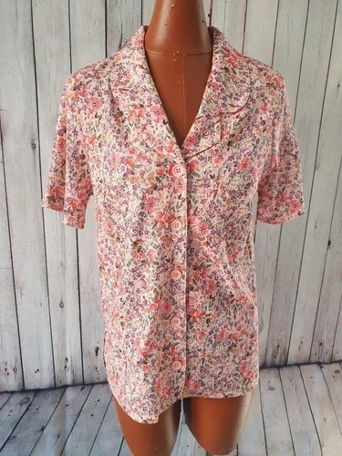 Afibel floral short - floral, sleeve