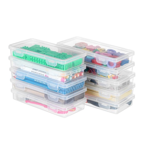 Pack clear plastic pencil - 10,