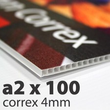 4mm correx 100 - 100, sign