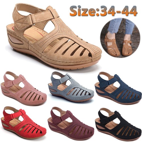 Womens summer low wedge - low,
