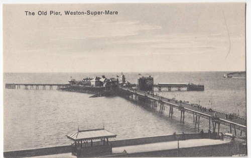 Somerset the old pier weston - the, pier,