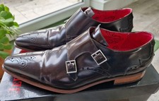 Jeffery West double monk Leather Size 9. Worn Once. In Excellent Condition. Nice