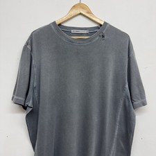 Nigel Cabourn Utility Crew Neck Grey  Short Sleeve Garment Dyed Tee T-shirt XL 