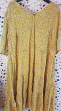Joules Yellow Floral V-Neck