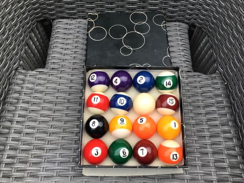 Inch snooker balls - 1,
