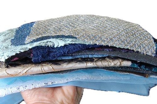 Upcycled slow stitch pack - slow,