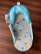 SUMMER Infant Baby Bather blue bathtime aid