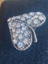 Vintage Silver Tone Heart