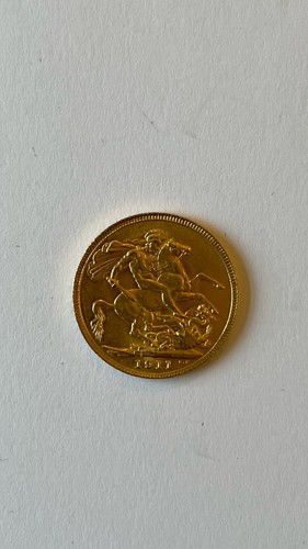 1911 george full sovereign - george, v