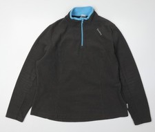 Quechua Unisex Black XL Fleece