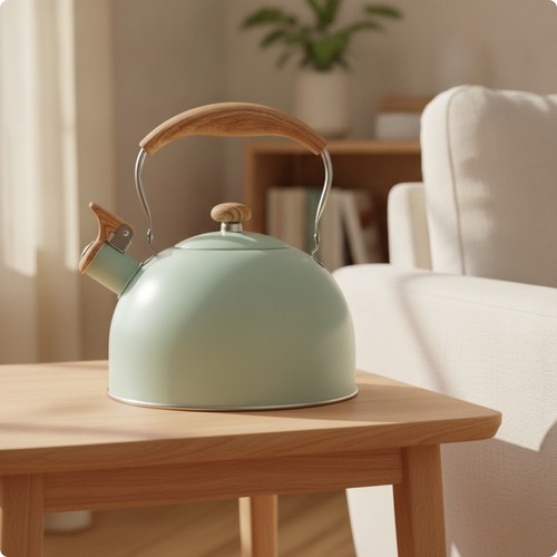 Tea kettle with - tea,