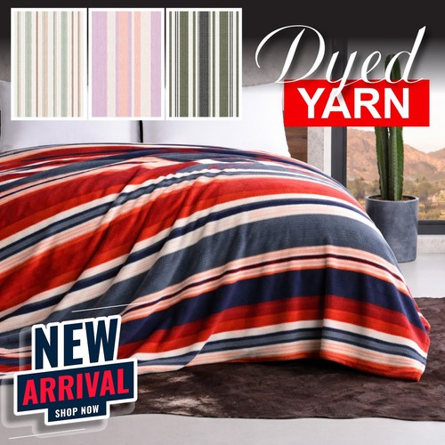 Large cotton rich blanket - rich,