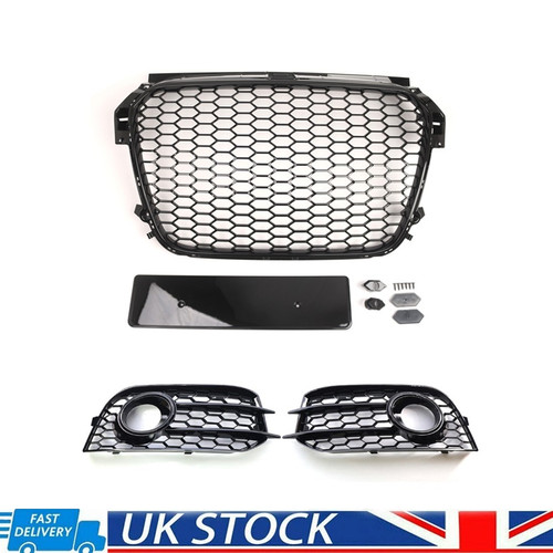 Front honeycomb grille - honeycomb, fog