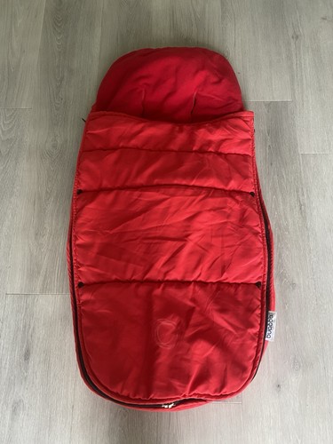 Bugaboo red footmuff - red,