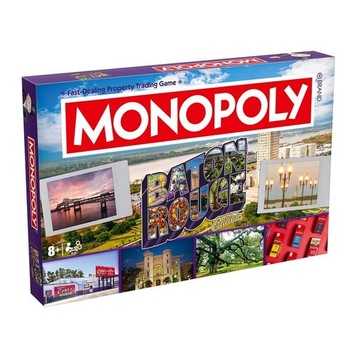 Monopoly baton rouge board - baton,