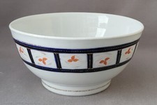 NEW HALL PATTERN 827 SLOP BOWL C1800-10 PAT PRELLER COLLECTION