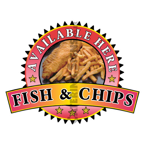 Fish chips sold here - &,