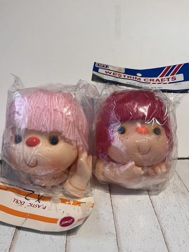 Lot vintage doll crafting - lot,