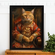 Regal Cat in Imperial Chinese