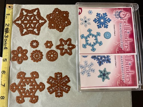 Spellbinders snowflake die - snowflake,