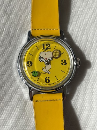Vintage timex snoopy tennis - vintage,