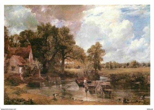 Postcard art painting - -,