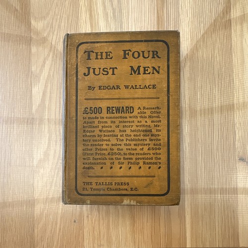 Edgar wallace the four just - edgar,