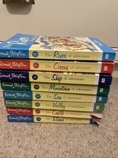 Enid Blyton Adventure Series Paperback Books 1-8 Set