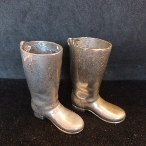 Grenadier silver plated boot - silver,