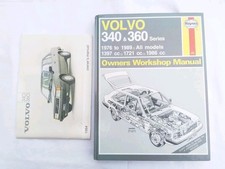 Volvo 340 & 360 Series 1976-1989 Haynes Owners Workshop Manual & Handbook 1984
