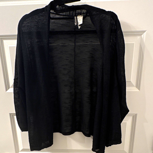 Women m black solid - m,