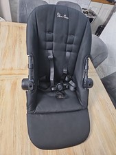 Silver Cross Wayfarer Pioneer Seat Unit With Straps & Buckle. Black