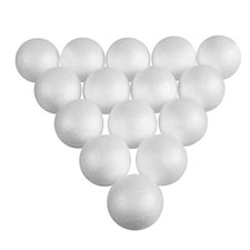 Foam balls 10pcs polystyrene - foam,