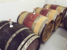 OAK BARRELS FOR AGEING DISTILLING CONDITIONING BREWING SOURING REUSE WINE WHISKY