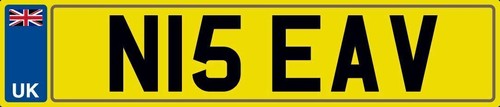 Nice initials number - initials, n15