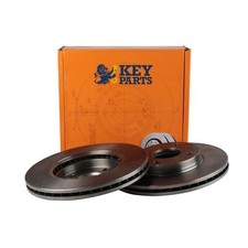 2x Brake Discs Vented For Ford