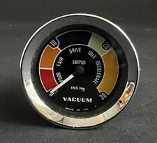 SMITHS VINTAGE VACUUM PRESSURE GAUGE MG TRIUMPH LOTUS TVR MINI RILEY ELF HORNET