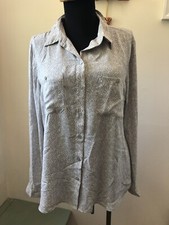 Ann Taylor Shirt Top Silky