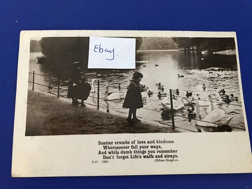 Postcard poem clifton bingham - poem,