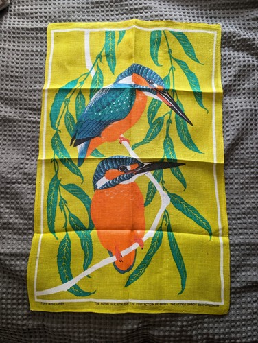 Vintage pure irish linen rspb - vintage,