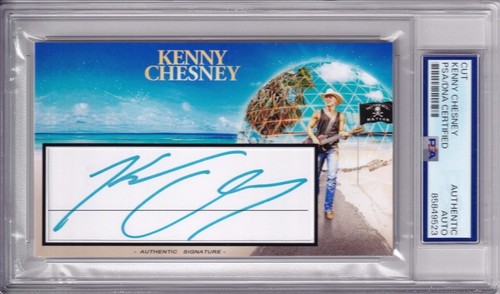 Kenny chesney signed - signed, rare
