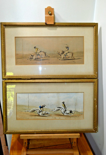 Antique sangerie prints - antique,