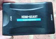 HDMI to scart Converter Adapter  5V powered