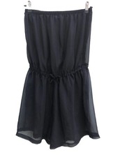 Black Playsuit Cover Up Size